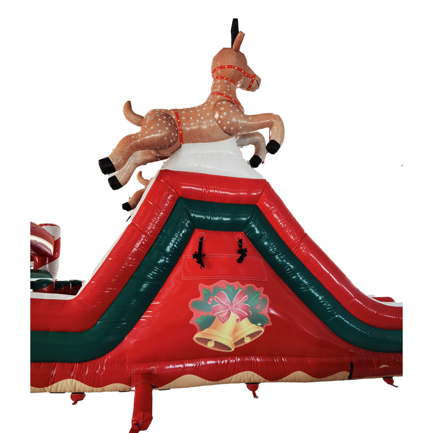 xmas obstacle course inflatable