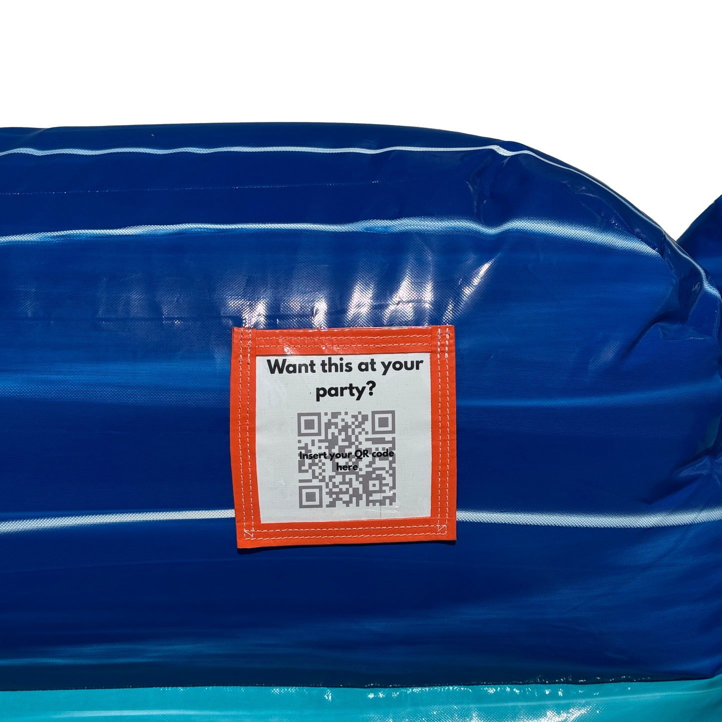 30FT Shark's Revenge Dual Lane with Slip n Slide