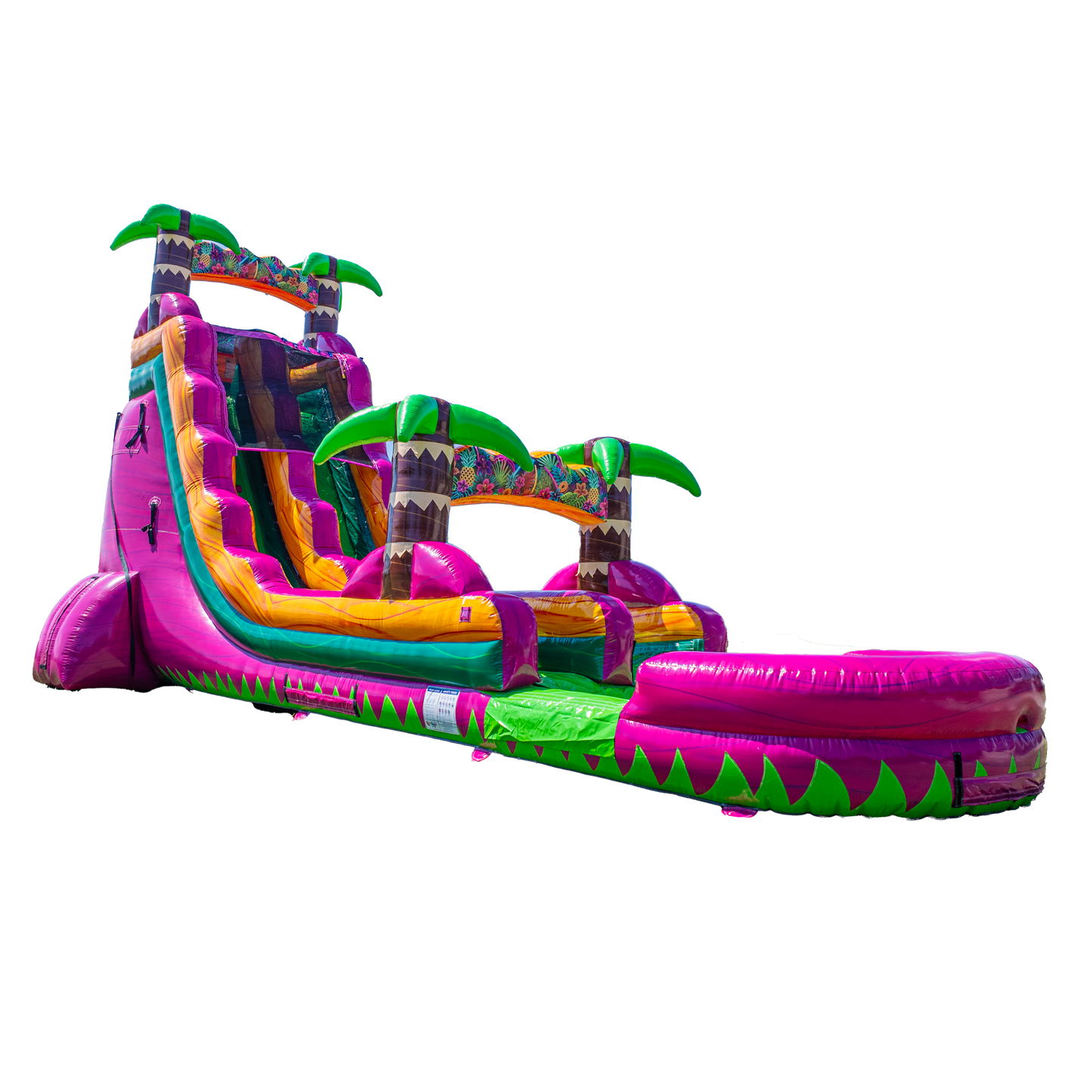 22FT Magenta Single Lane Slide