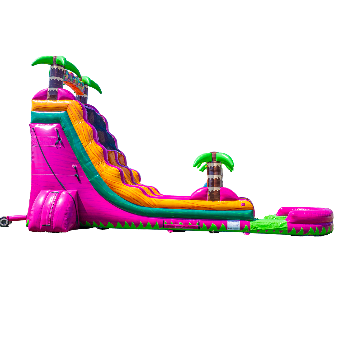 22FT Magenta Single Lane Slide