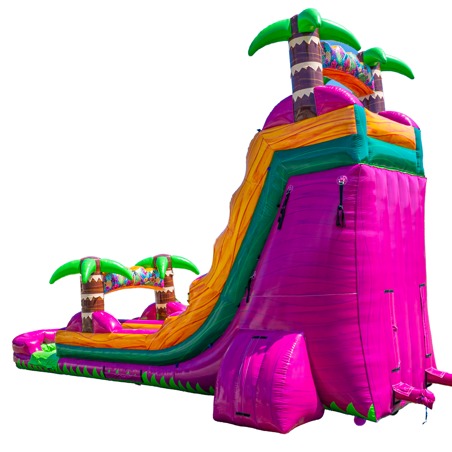 22FT Magenta Single Lane Slide