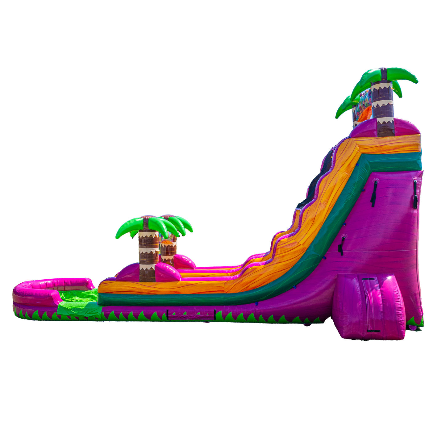 22FT Magenta Single Lane Slide