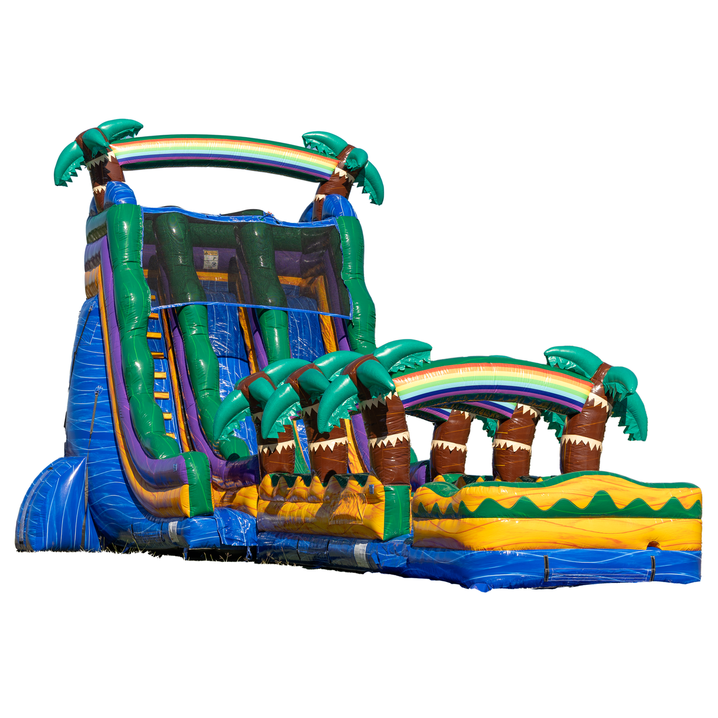22FT Mauna Lua Waterslide w/ Slip N Slide