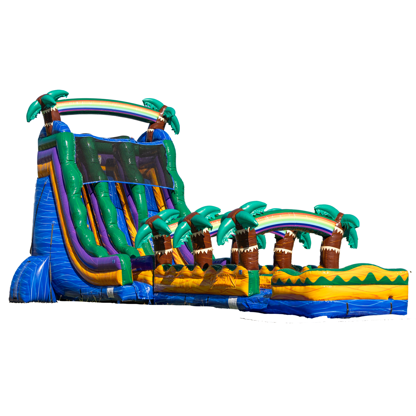 22FT Mauna Lua Waterslide w/ Slip N Slide