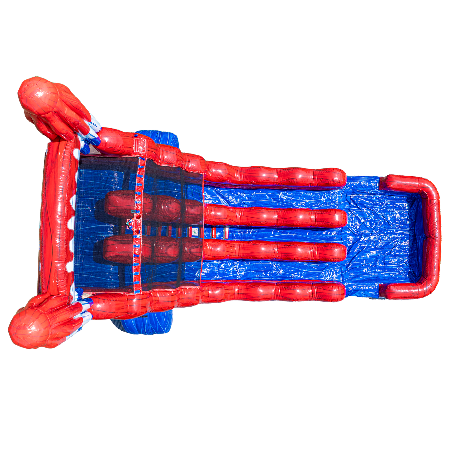 18FT Red White and Cool Popsicle Dual Lane Slide