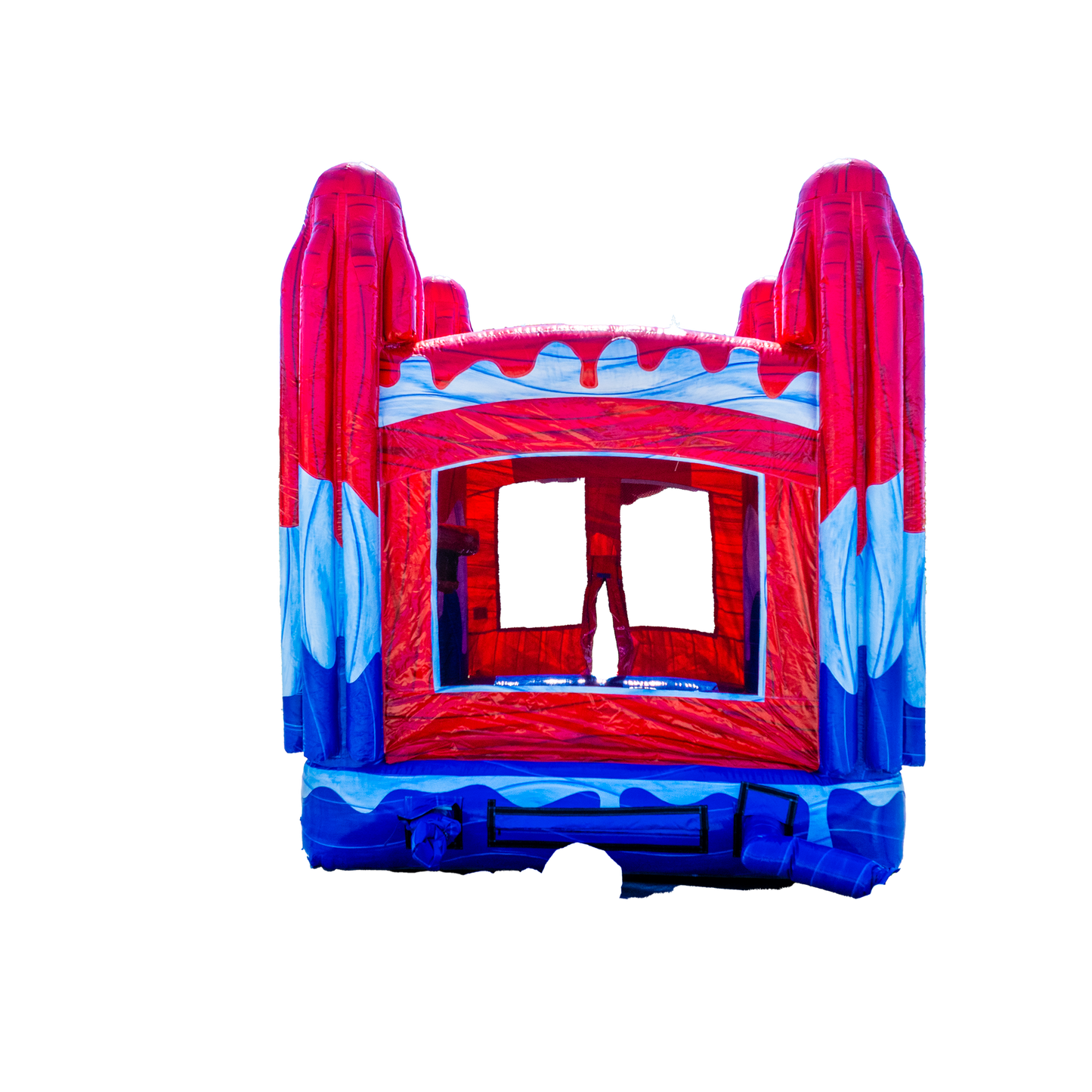 Red, White and Cool Popsicle Bounce House