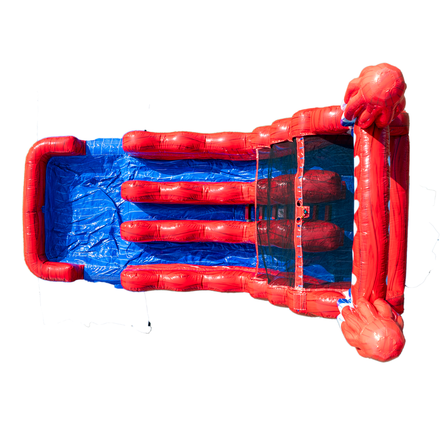 16FT Red White and Cool Popsicle Dual Lane Slide