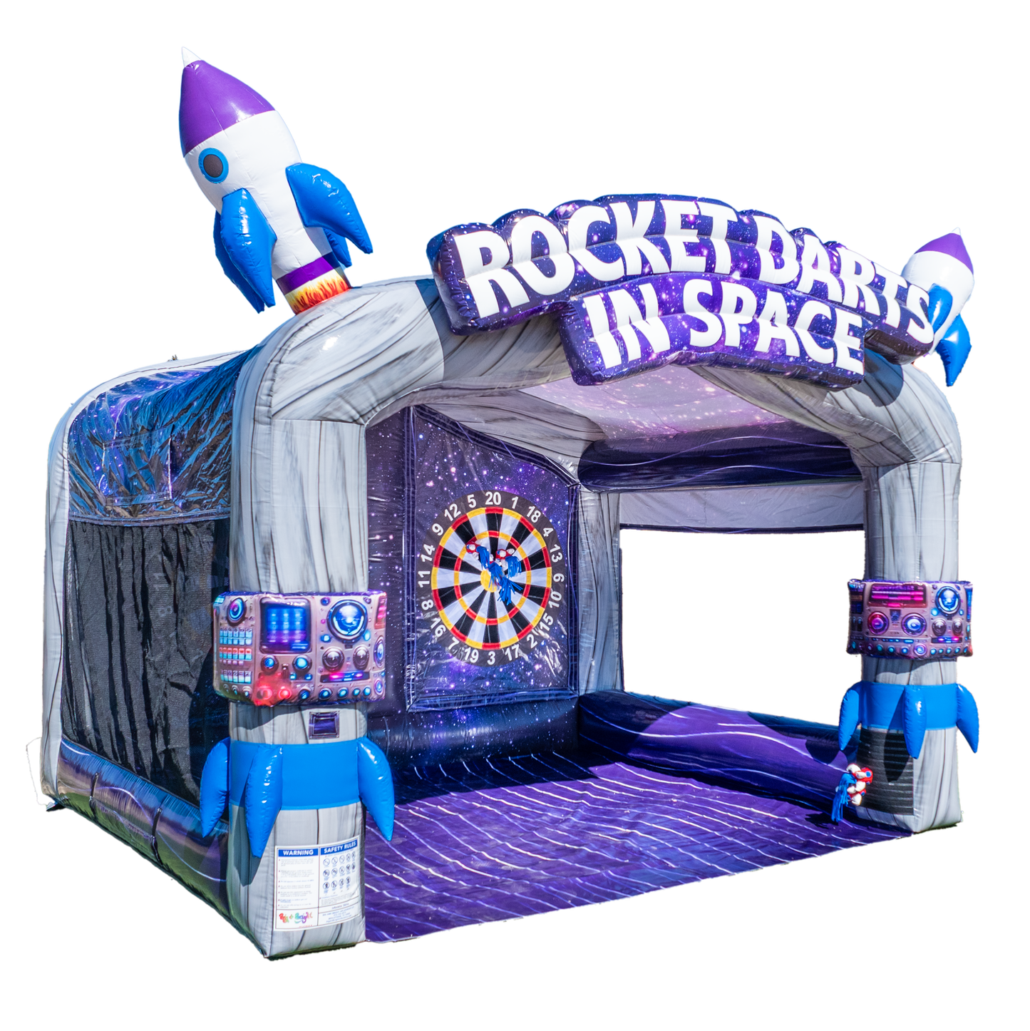 Rocket Darts in Space Dart Throwing Game (Double)