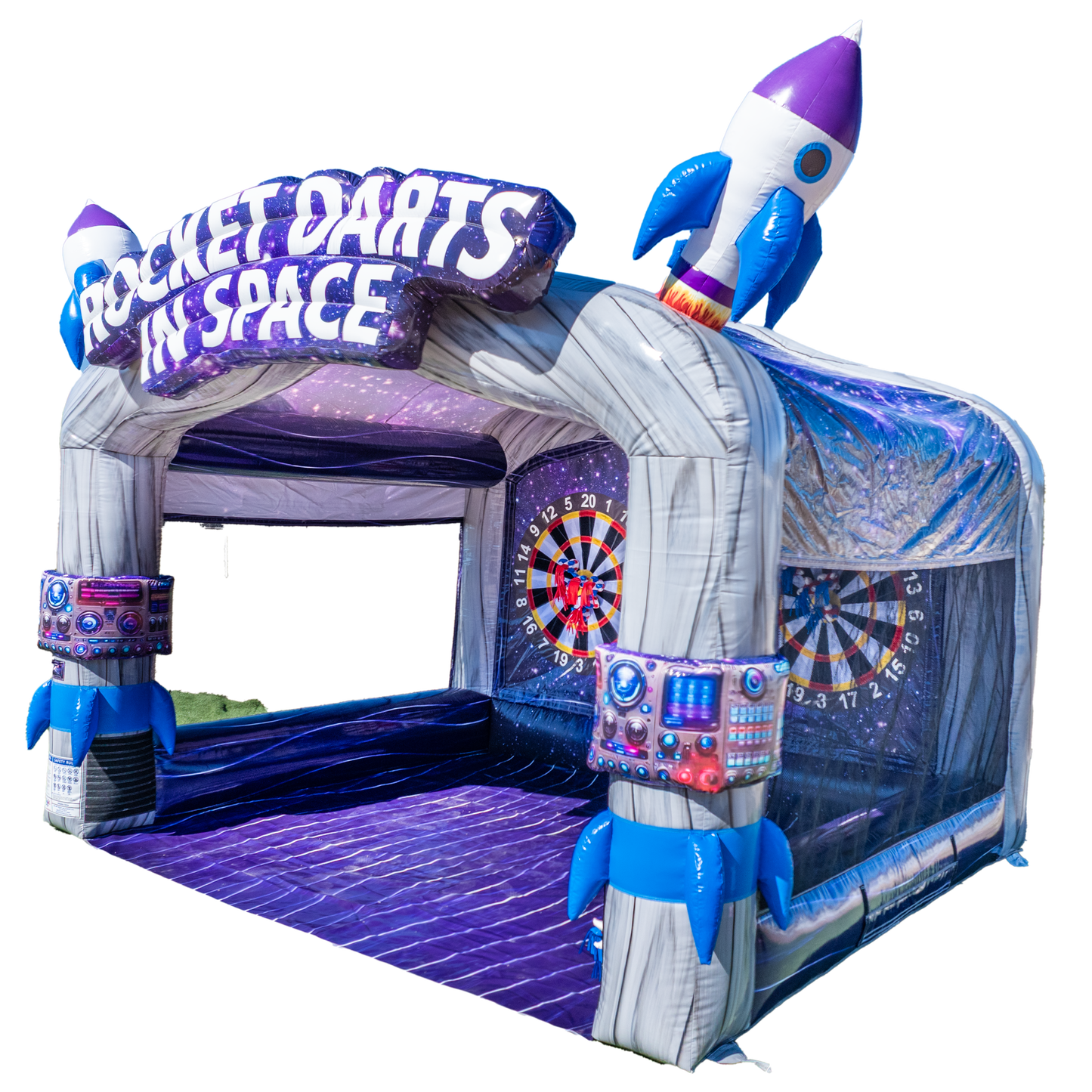 Rocket Darts in Space Dart Throwing Game (Double)