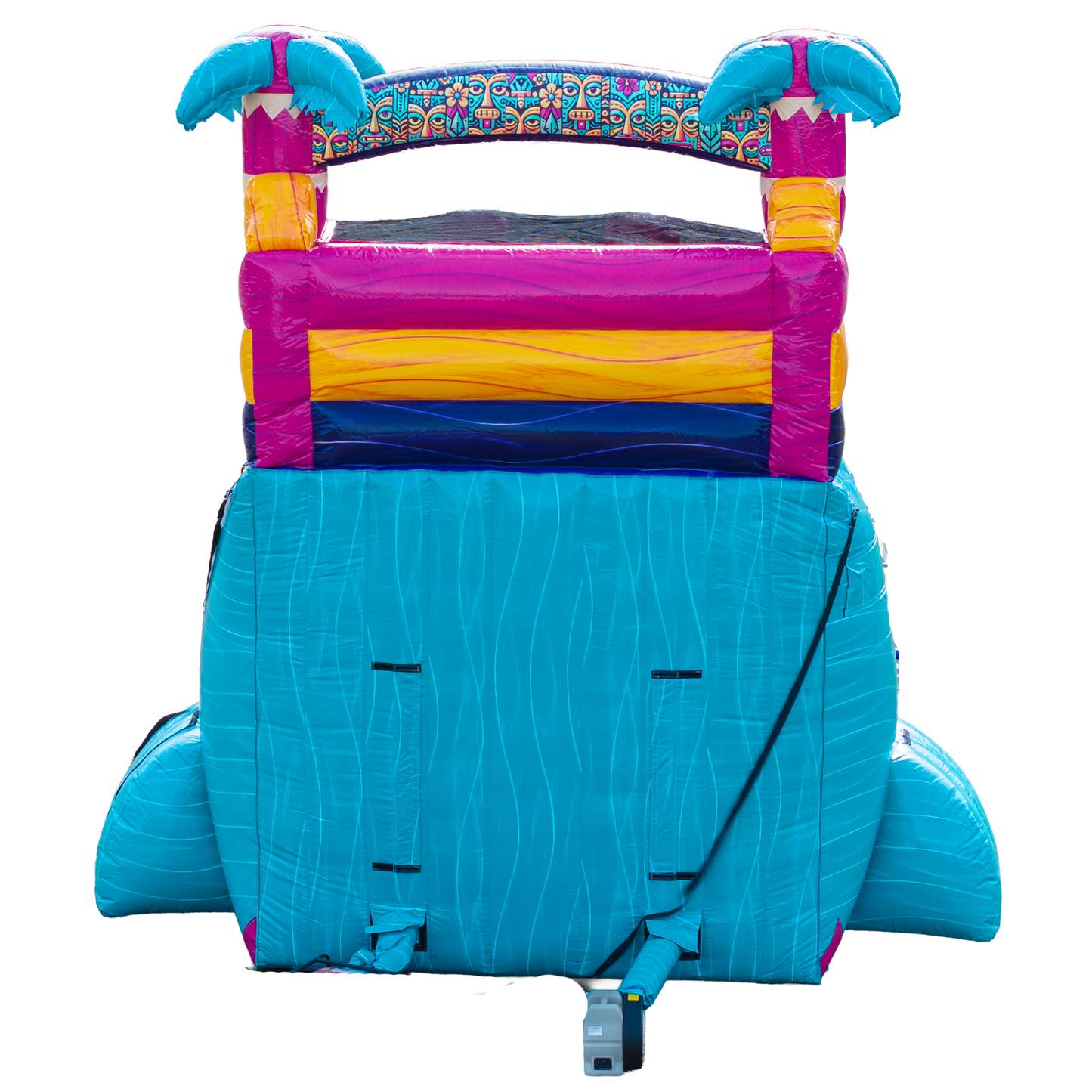 18FT Teal Rippling Rush Dual Lane