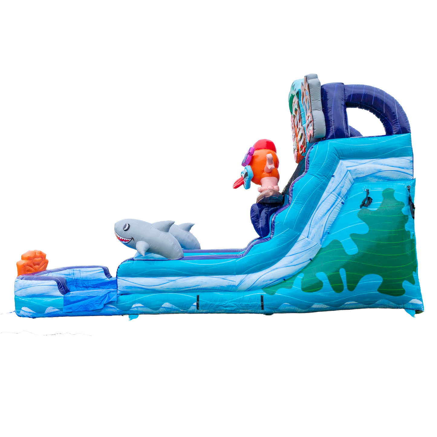 16FT Tiki Tovi's Single Lane Slide