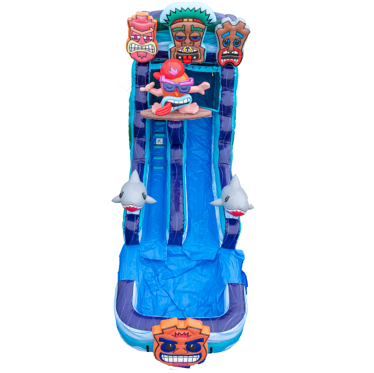 16FT Tiki Tovi's Single Lane Slide