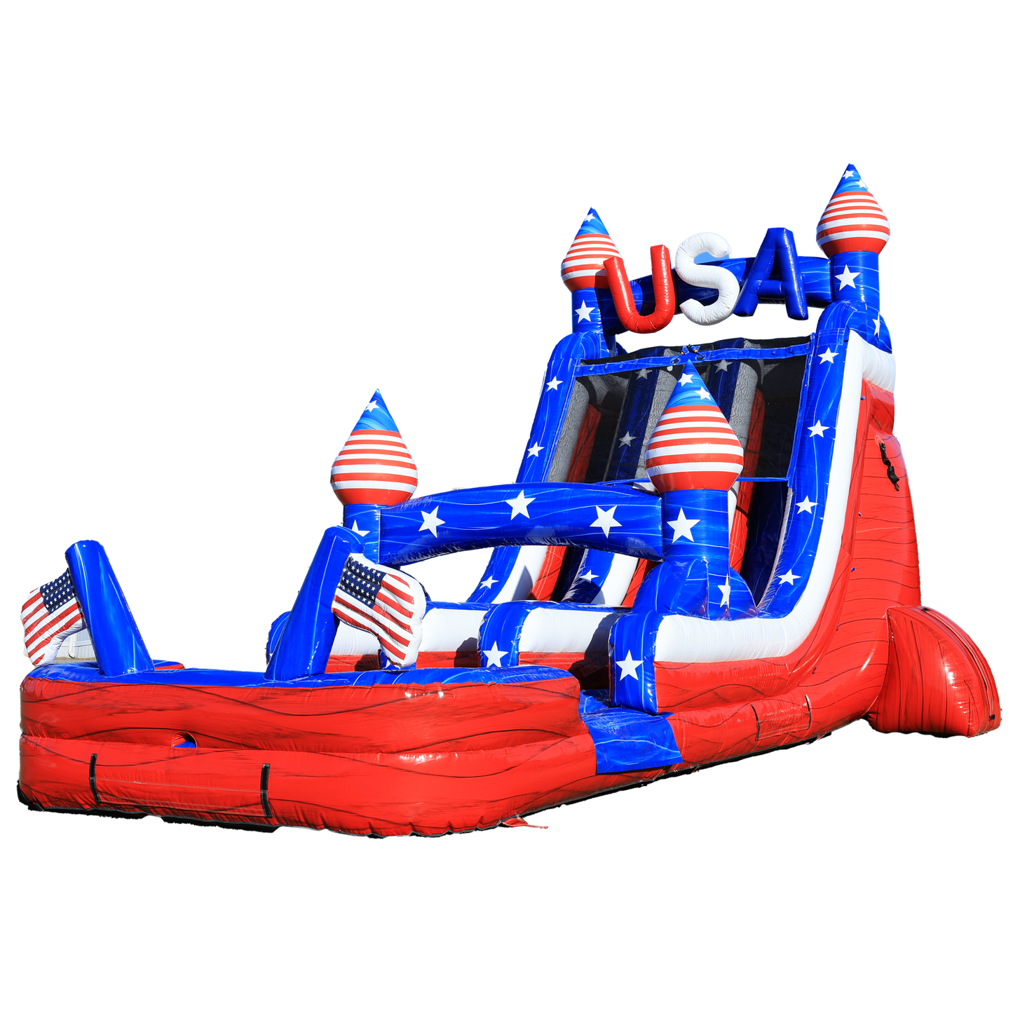 18FT USA Dual Lane Slide