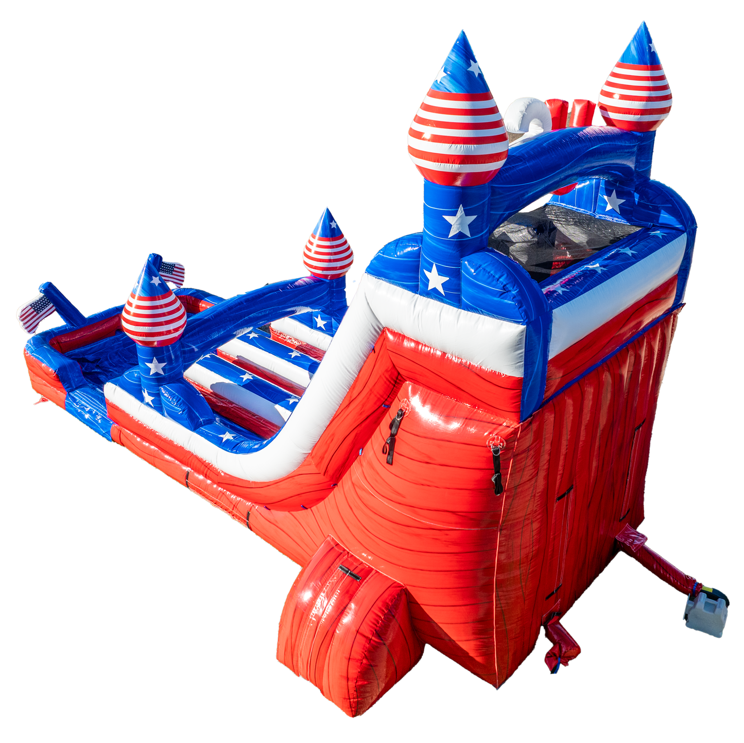 18FT USA Dual Lane Slide