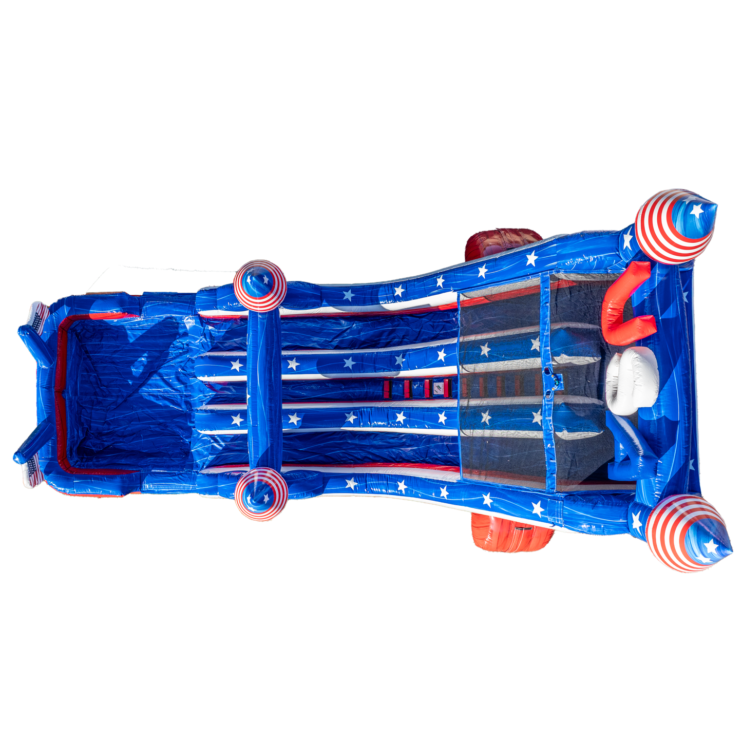 18FT USA Dual Lane Slide