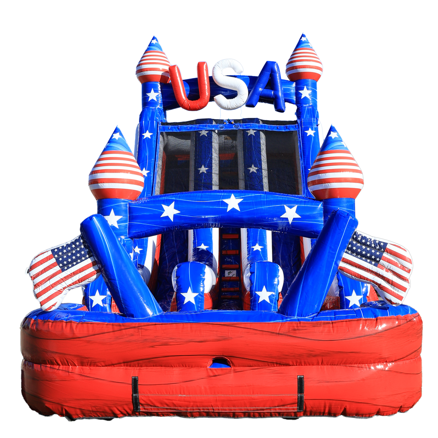 18FT USA Dual Lane Slide