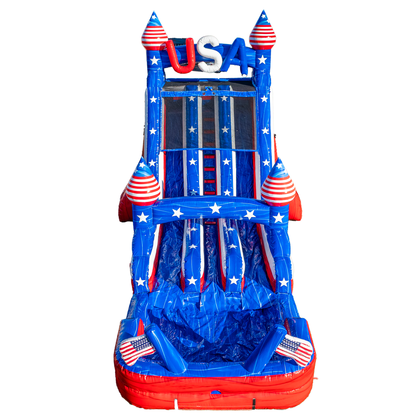 18FT USA Dual Lane Slide