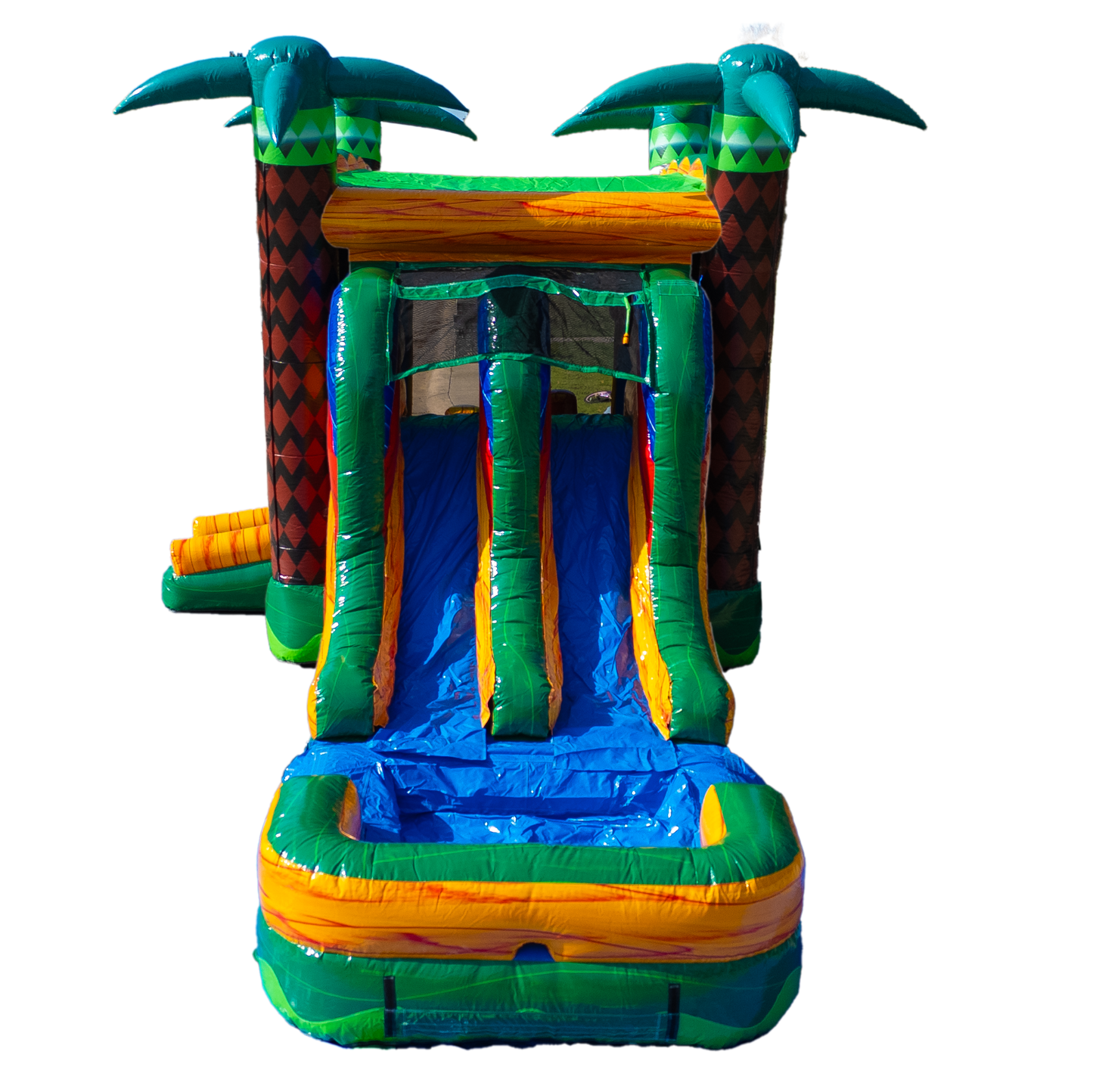 Blue Diamond Palms Combo bluediamondcombo-12 - Big and Bright Inflatables