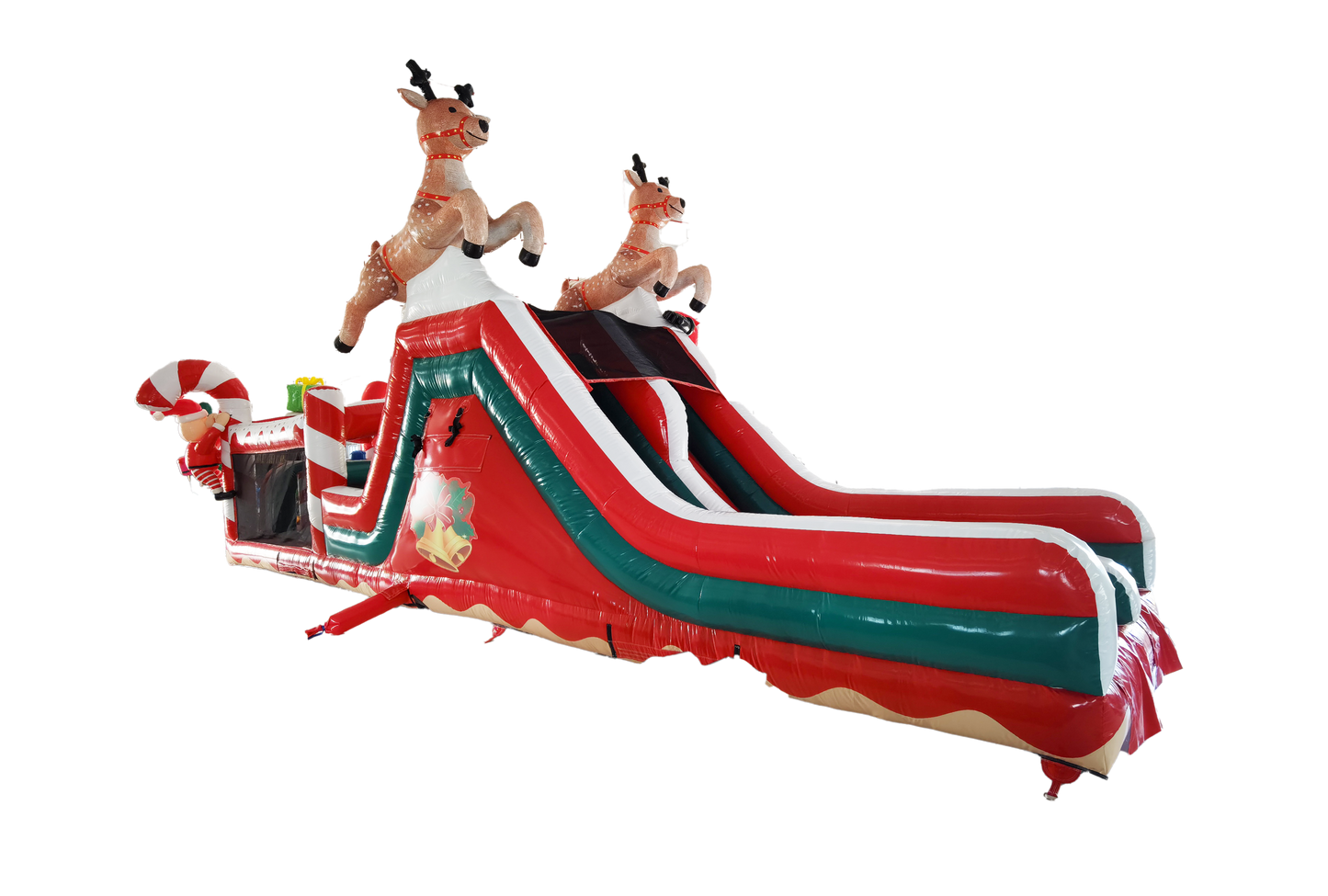 inflatable christmas obstacle course for sale