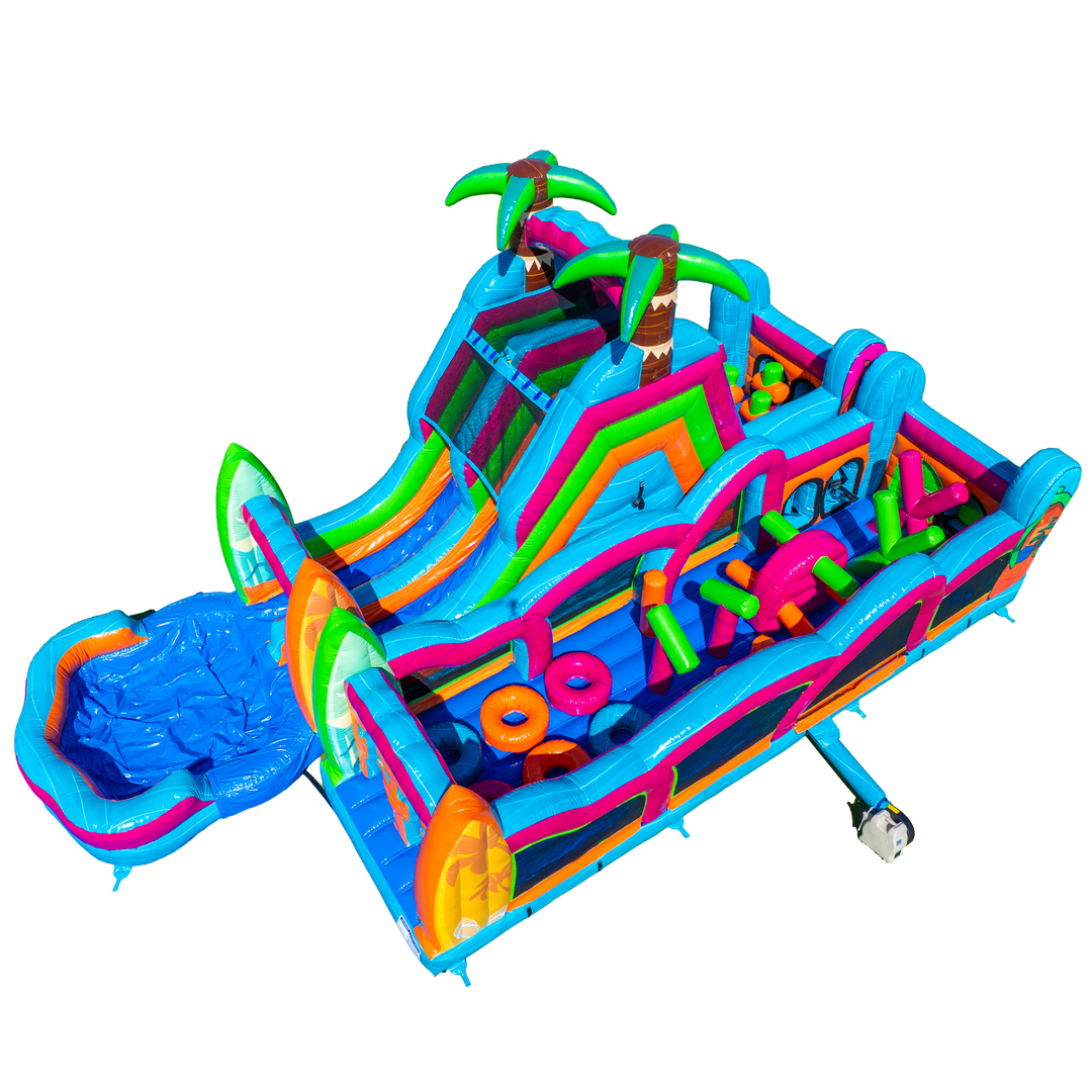 inflatable obstacle course