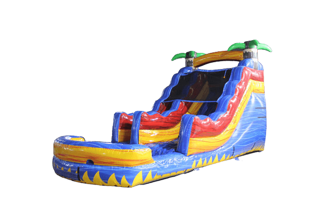 14' Tropical Slide 14-Tropical-Slide-My-Store-5147 - Big and Bright Inflatables