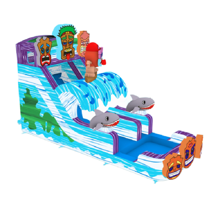 16' Tiki Tovi's Single Lane Slide 22_BlueParadiseXL.jpeg700x700700x700700x700_4 - Big and Bright Inflatables