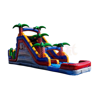 18’ Palms Obstacle Slide