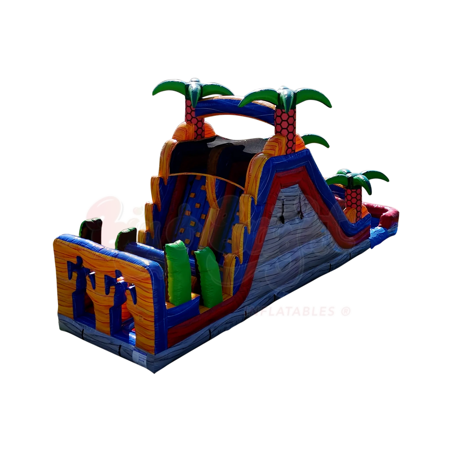 18’ Palms Obstacle Slide