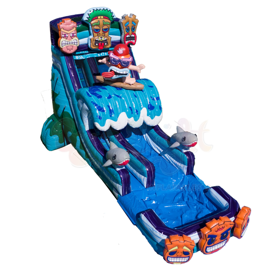 18’ Tiki Tovi’s Single Lane Slide