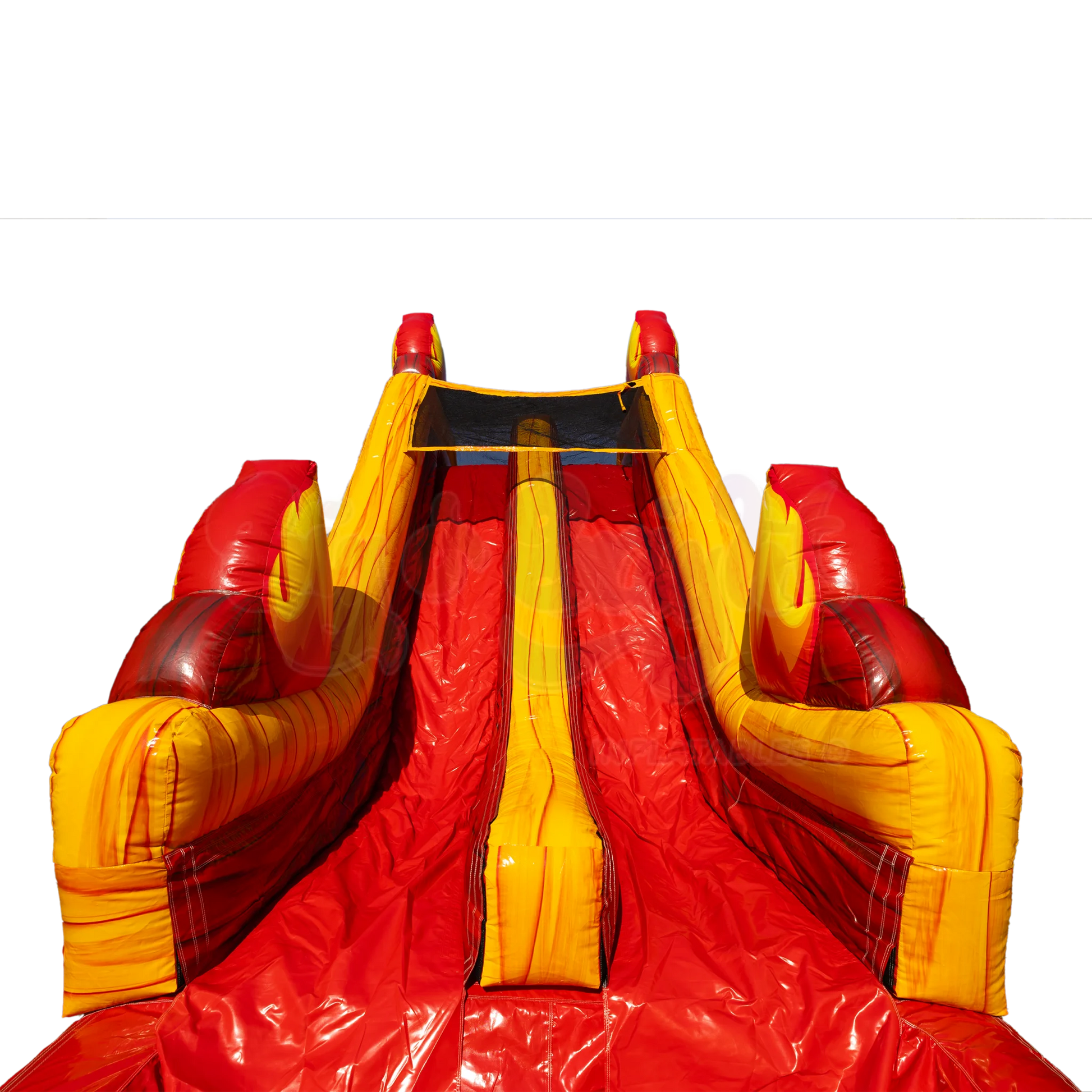 18' Tropical Inferno Obstacle Course C66A0604 - Big and Bright Inflatables