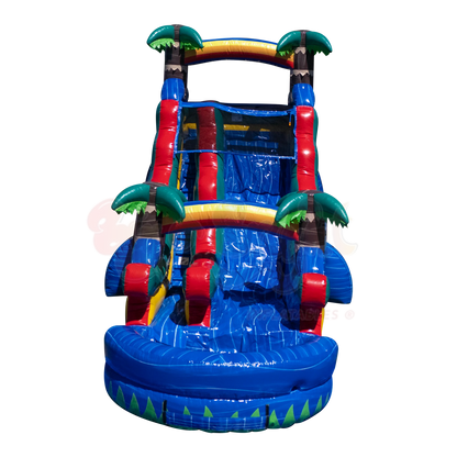 18’ Blue Paradise Slide