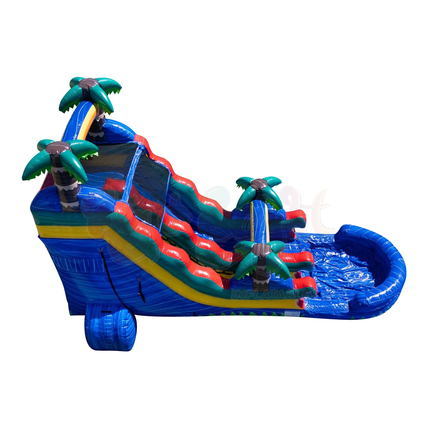 18’ Blue Paradise Slide