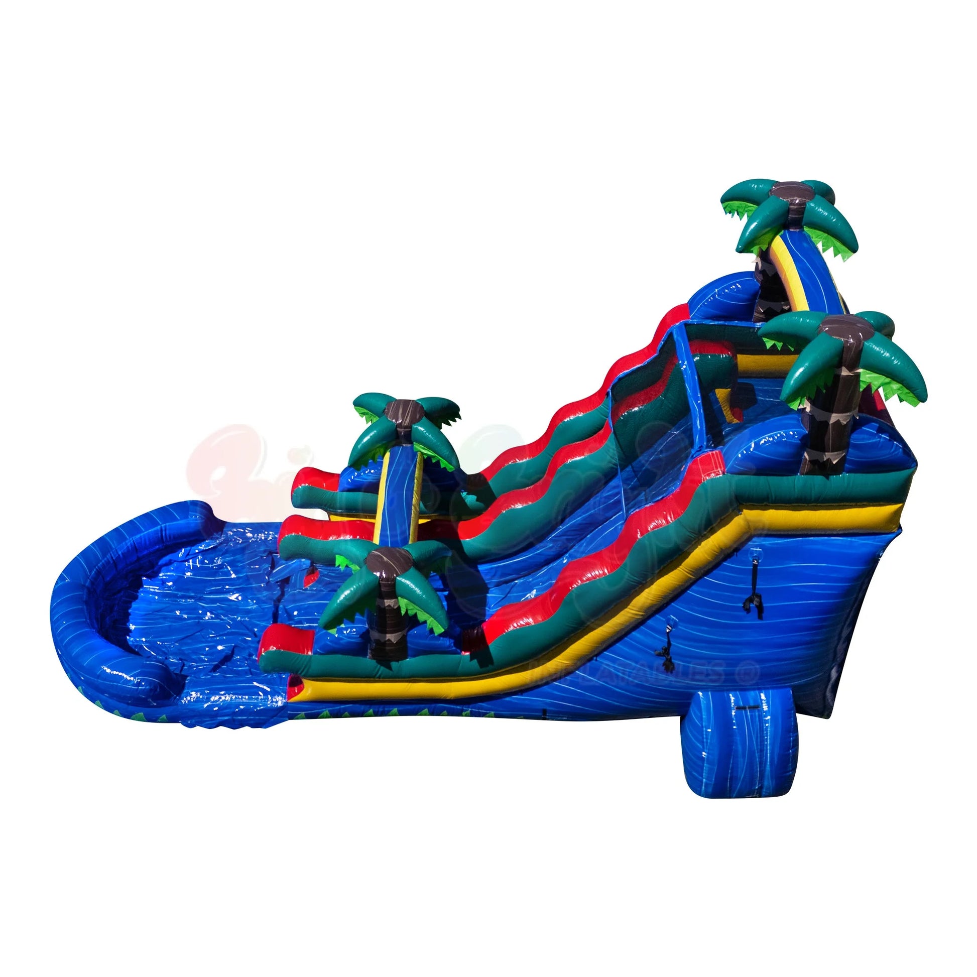 18’ Blue Paradise Slide