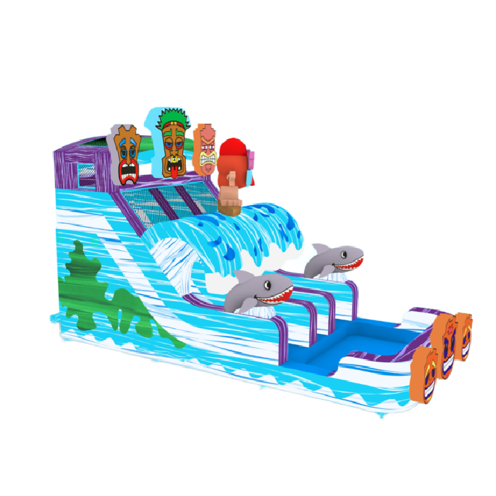 16' Tiki Tovi's Dual Lane Slide 22_BlueParadiseXL.jpeg700x700700x700700x700_3 - Big and Bright Inflatables