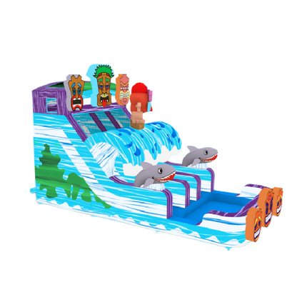 16' Tiki Tovi's Dual Lane Slide 22_BlueParadiseXL.jpeg700x700700x700700x700_3 - Big and Bright Inflatables