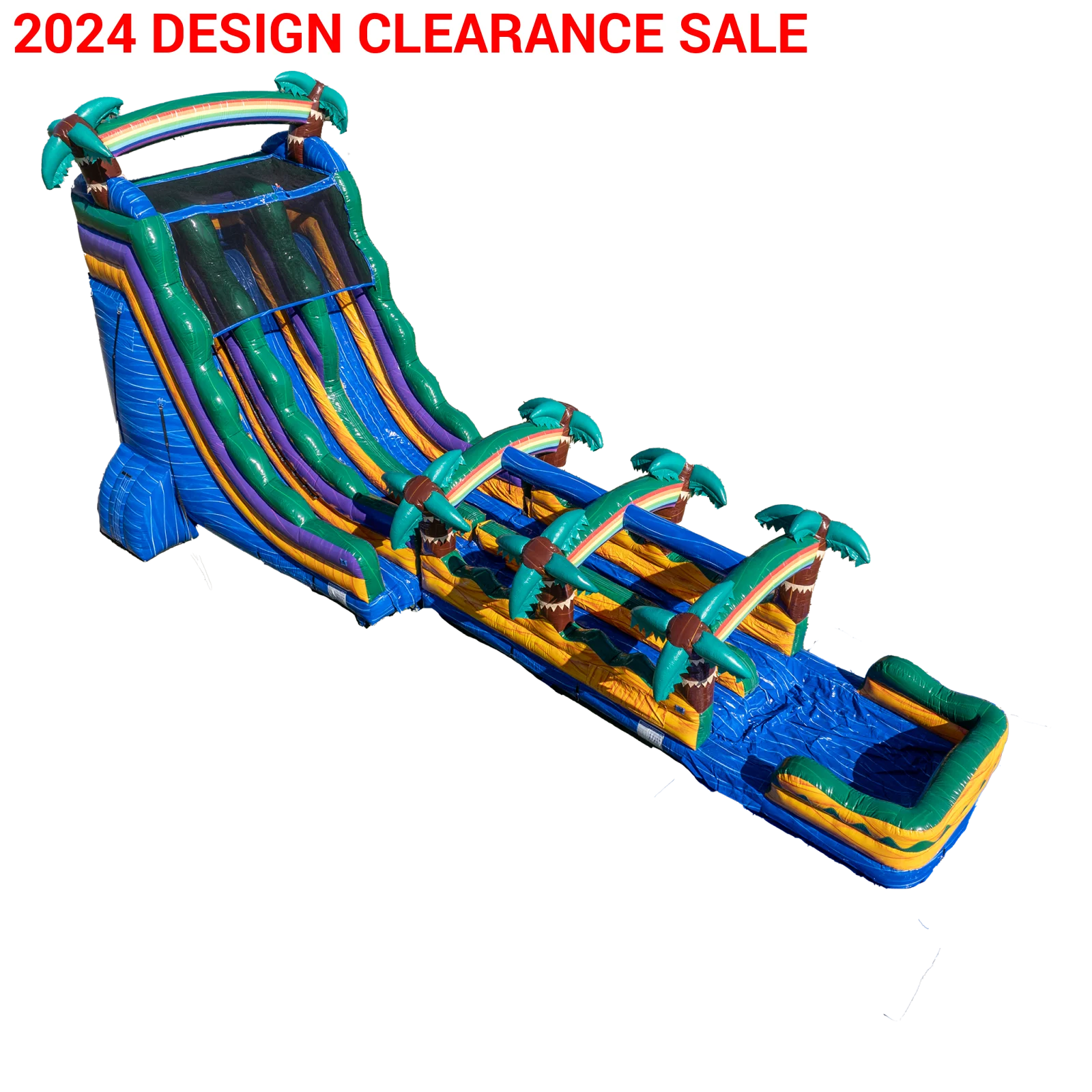 22Ft Mauna Lua Waterslide W/ Slip N Slide