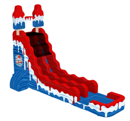 22Ft Red White And Cool Popsicle Slide