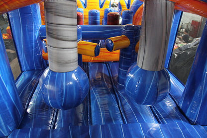 69' Ultimate Run Obstacle Course 69_UltimateRunObstacleCourse-Internal - Big and Bright Inflatables