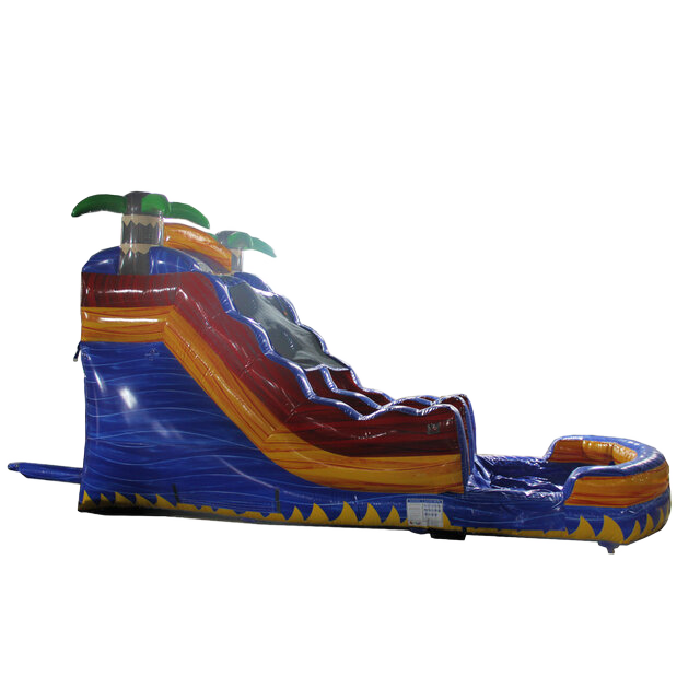 14' Tropical Slide 700x700700x700700x700 - Big and Bright Inflatables