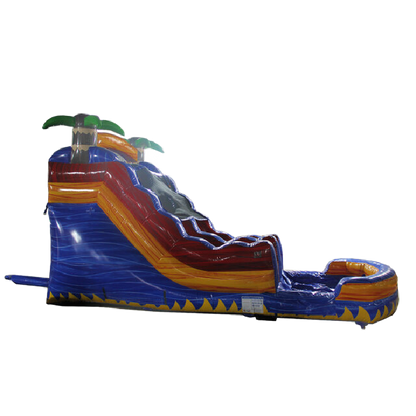 14' Tropical Slide 700x700700x700700x700 - Big and Bright Inflatables