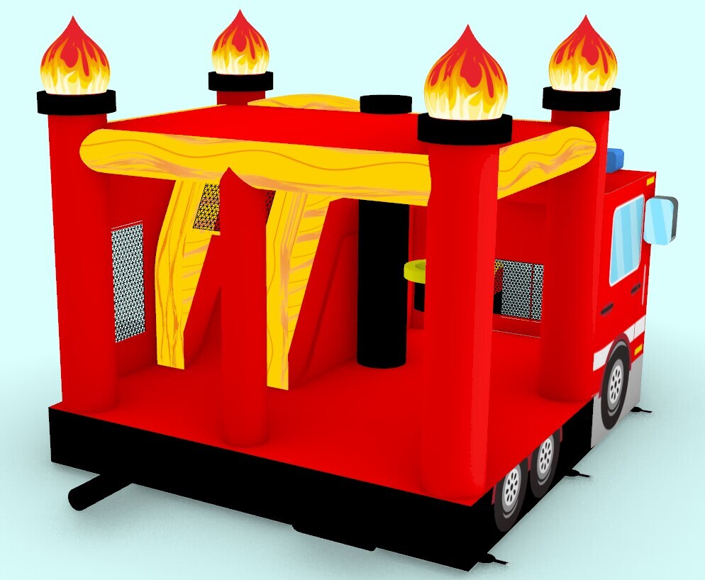 3 Alarm Fire Truck Combo