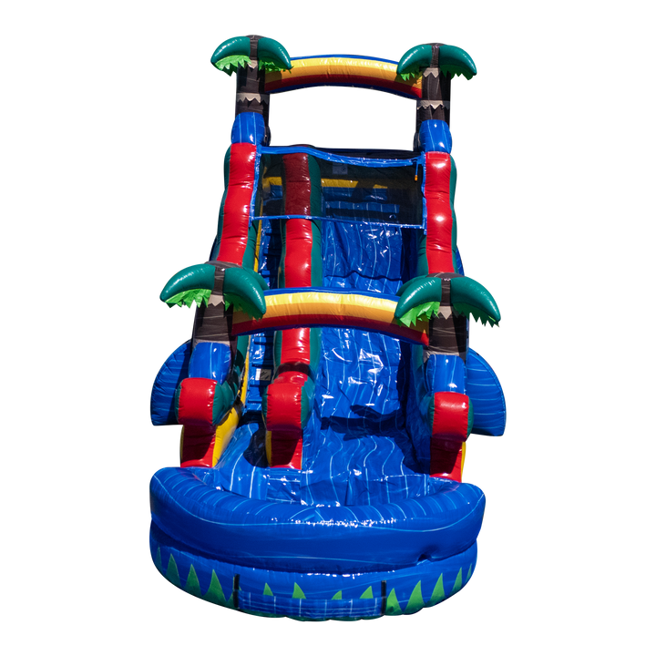 18’ Blue Paradise Slide