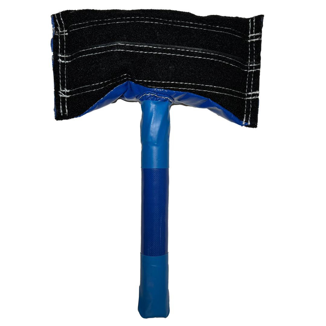 Velcro Throwing Axe Blue / Soft/Fuzzy (Loop)