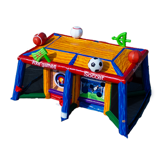 sports themed inflatables