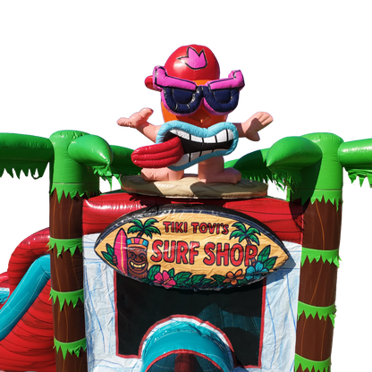 Santa Surf Shop Christmas Tiki Tovi Combo