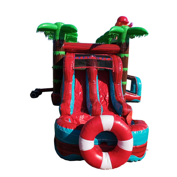 Santa Surf Shop Christmas Tiki Tovi Combo