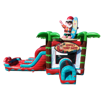 Santa Surf Shop Christmas Tiki Tovi Combo