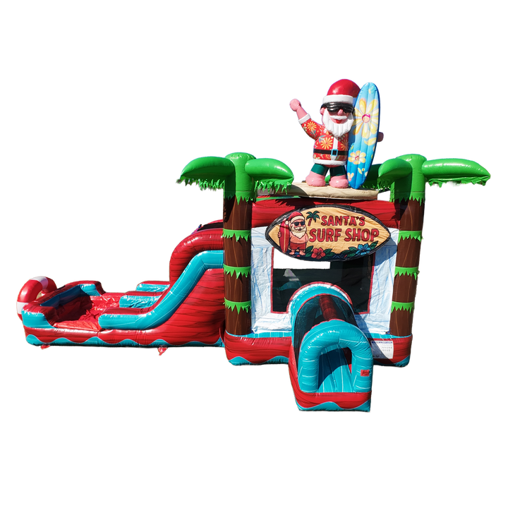 Santa Surf Shop Christmas Tiki Tovi Combo