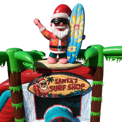 Santa Surf Shop Christmas Tiki Tovi Combo