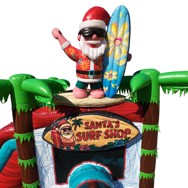 Santa Surf Shop Christmas Tiki Tovi Combo